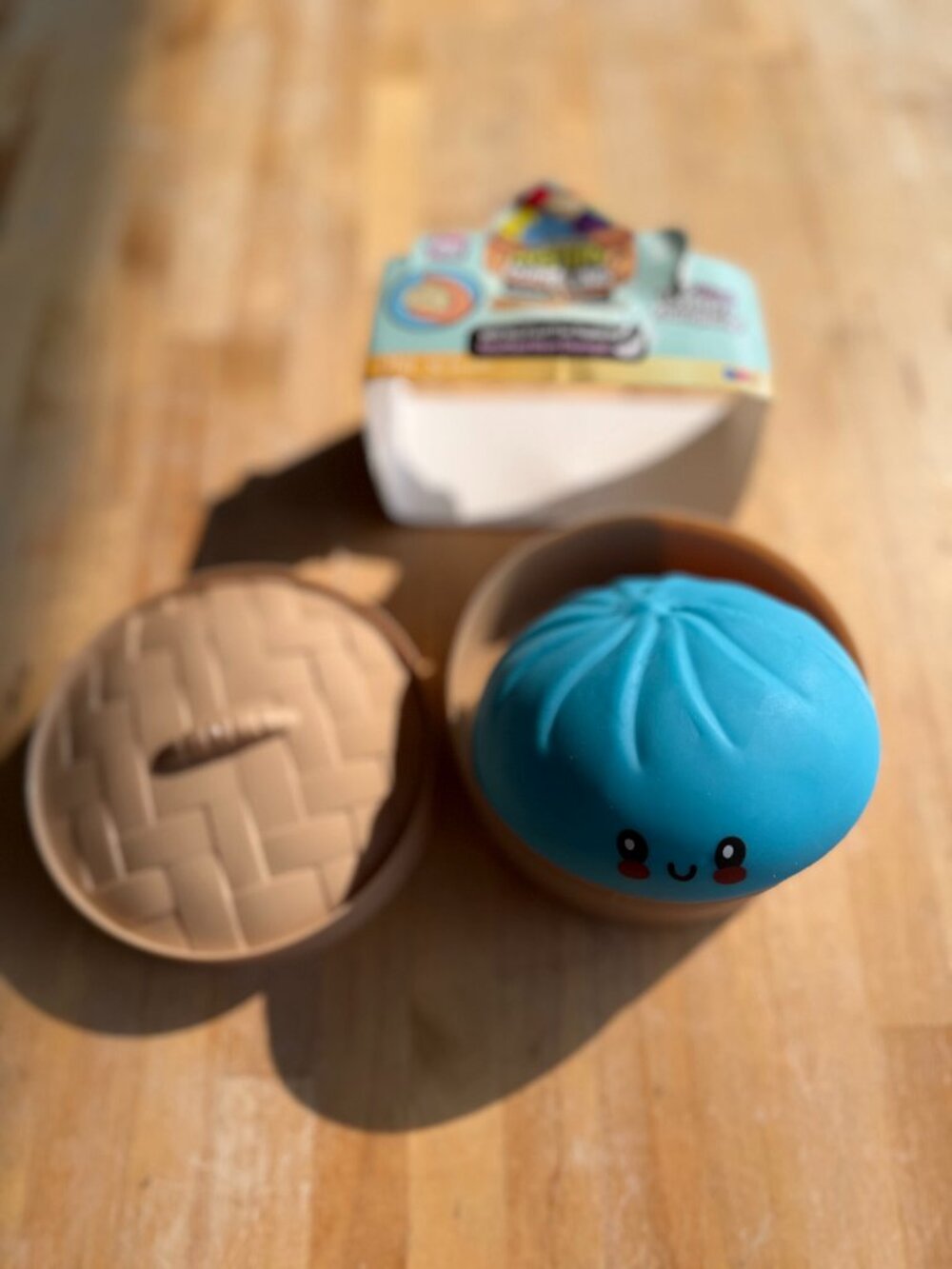 Crazy Fun RMS Mystery Dumpling Stuffed Bun Edition - Brand New Opened - Blue